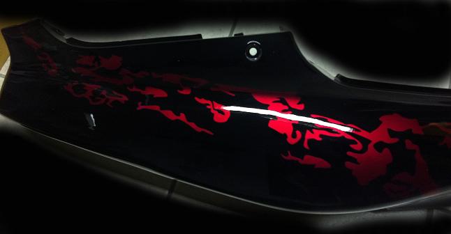 frisch vom Lackierer