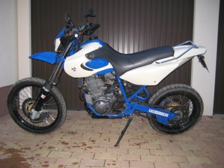 Das ist meine MZ Baghira